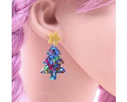 Akyol - Kerst oorbellen – oorbellen kerst -kerstboom - kerst accessoires – kerst – kerstmis – Christmas - oud en nieuw – kerst accessoire – kerst – feestdagen