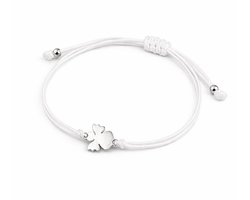 Armband Meisje- Touw Armband- Meisjes armbandje Engel- Armband Engel- Armband Engeltje- Touw- Geluksarmband- Bescherming-Kind- LiLaLove