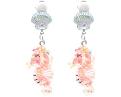 Clip On Oorbellen Kinderen - Zeepaardje - Speels Cadeau