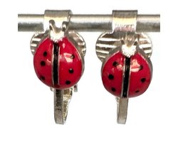 Clip Oorbellen Kinderen - Oorclips - Lieveheersbeestjes - Knopje - MNQ bijoux