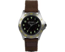 Coolwatch CW.257 - Horloge - Canvas - Bruin - 32 mm