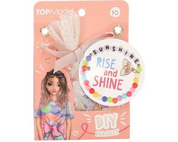 Depesche - TOPModel DIY armbanden Pearlsonals - mot. 10 - RISE and SHINE