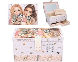 Depesche - TOPModel grote sieradendoos met code en geluid - CAT LOVE