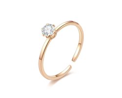 Diamond Ring - Rosé goud
