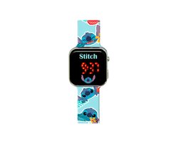 Disney Stitch Led Pols Horloge - Uurwerk voor Meisjes en Jongens Blauw