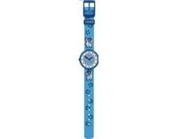 Flik Flak Horloge - Kinderhorloge Polshorloge - Dagelijks Gebruik - Waterdicht - Nylon Band - Gestreept