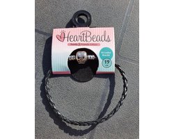 Heartbeads armband metaal 15cm zonder bedels