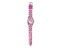 Hello Kitty Horloge Meisjes Kunstleer 24 Cm Roze/paars