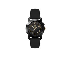 Ice Watch ICE find - Black - Gold 024917 Horloge - Siliconen - Zwart - Ø 34 mm