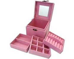Ilènne - Juwelendoosje meisje - licht roze - sieradendoosje klein