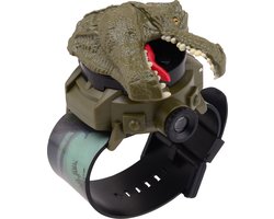 Johntoy dino projectie horloge - speelgoed horloge met 24 afbeeldingen.