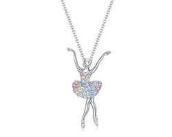 Ketting Ballerina | 45 cm | meisjes | Sparkolia | Kinder ketting | Kerst Cadeau