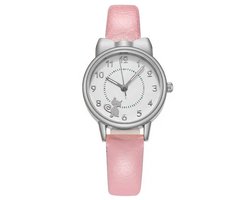 Kinderhorloge meisje | Roze | Zilver | SEVEND®