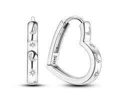 Oorbellen tiener - hoops - hartje - ster en maan - kerst