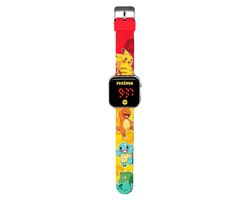 Pokemon digitaal LED Horloge - Pikachu, Charmander, Squirtell - Accutime