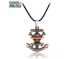 Power-8® Anime ketting: One Piece Manga Design - ketting met hanger - Unisex Anime Figuur Merchandise voor Heren, Dames, Jongens en Meisjes - one piece anime - one piece merchandise - cadeau tips - kerstcadeau -