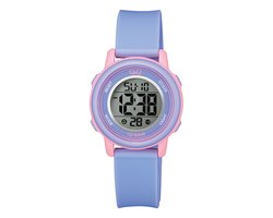 Q & Q Kinder Q&Q digitaal kinder horloge - Horloge - Kunststof - Paars -