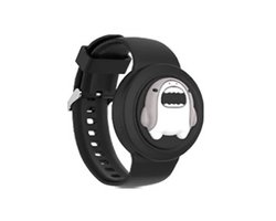 Sharky Shark Waterdichte AirTag Armband voor Kinderen – Geschikt voor Apple AirTag – Verstelbare Siliconen Band – Veilig & Comfortabel.