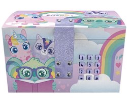 Sweet Dreams Jewelry Secret Box – Sieradendoosje voor Kinderen - Eenhoorn - Met slot en geluid