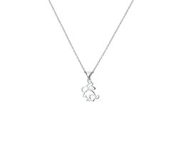 Yep! ketting konijn 1,1 mm 36 + 4 cm - Zilver