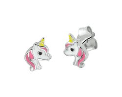 Yep! oorknoppen eenhoorn - Zilver
