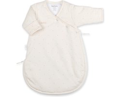 BEMINI Babyslaapzak - MAGIC BAG 0-1m - TOG 3 - Pady jersey + jersey - Dots ecru