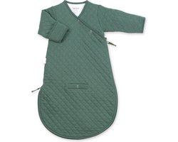 BEMINI Babyslaapzak - MAGIC BAG 1-4m - TOG 1.5 - Pady quilted jersey - Green