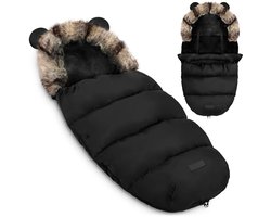 Elmi Ricokids slaapzak voor kinderwagen en slee - zwart