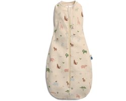 ergoPouch Cocoon inbaker slaapzak - 1,0 Tog - Slaapzak baby - Inbakerslaapzak - Slaapzak 70 cm - Savannah