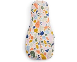 Ergopouch Cocoon inbaker slaapzak - 1,0 Tog - Slaapzak Baby - Inbakerslaapzak - Slaapzakken - Slaapzak 70 cm - Fruit Salad