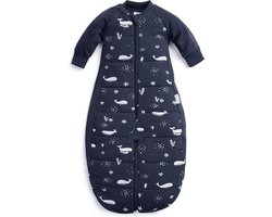 Ergopouch Jersey Sleepsuit Slaapzak - 2,5 Tog - Slaapzak baby - Slaapzakken - Slaapzak kind winter - 8-24 md - Whale