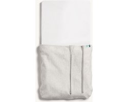 Ergopouch Tuck Inbakerdeken Wieg- Tog 0.2 /1.0 - Inbakerdoek - Inbakerslaapzak- Inbakerdoeken -Grey Marle