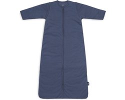 Jollein Baby Baby Winterslaapzak Met Afritsbare Mouw 90cm Basic Stripe - Jeans Blue