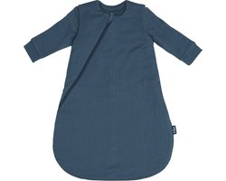 Jollein Baby Newborn Slaapzak 60cm Basic Stripe - Jeans Blue