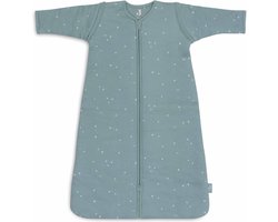 Jollein Baby Slaapzak Winter Met Afritsbare Mouw 90cm - Twinkling Sea Green - Winterslaapzak