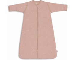 Jollein Baby Slaapzak Winter Met Afritsbare Mouw 90cm - Twinkling Wild Rose - Winterslaapzak
