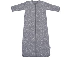 Jollein - Baby Winterslaapzak (Spickle - Grey) - Katoen - 4-Seizoenen - Winterslaapzakje Baby, Babyslaapzak - 70cm
