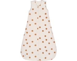 LÄSSIG babyslaapzak 4 seizoenen Big Dots milky, mt 86/92, 13-24 mnd