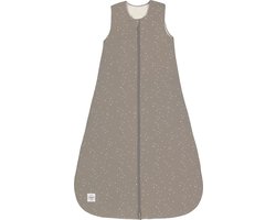 LÄSSIG babyslaapzak 4 seizoenen Sprinkle taupe, mt 74/80, 7-12 mnd