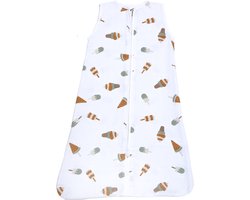 Little Boo Icecream Slaapzak Hydrofiel Oatmeal 110cm Zomerslaapzak