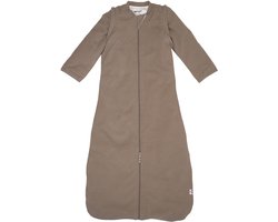 Lodger Hopper - Baby Slaapzak Winter met afritsbare mouwen - 80cm - 3.3 TOG - Autostoel - Bruin - Winterslaapzak