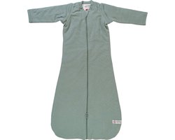 Lodger Hopper - Baby Slaapzak Winter met afritsbare mouwen - 80cm - 3.3 TOG - Autostoel - Groen - Winterslaapzak