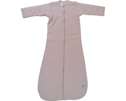 Lodger Hopper - Baby Slaapzak Winter met afritsbare mouwen - 80cm - 3.3 TOG - Autostoel - Roze - Winterslaapzak