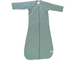 Lodger Hopper - Baby Slaapzak Winter met afritsbare mouwen - 98cm - 3.3 TOG - Autostoel - Groen - Winterslaapzak