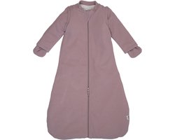Lodger Hopper - Baby Slaapzak Winter met afritsbare mouwen - 98cm - 3.3 TOG - Autostoel - Paars - Winterslaapzak