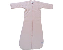 Lodger Hopper - Baby Slaapzak Winter met afritsbare mouwen - 98cm - 3.3 TOG - Autostoel - Roze - Winterslaapzak