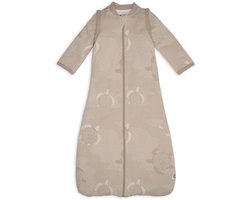 Lodger - Slaapzak afritsbare mouwen - 80cm - beige - autostoel slaapzak