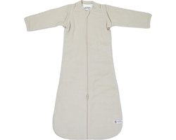 Lodger - Winterslaapzak baby – 3.3 tog - afritsbare mouw – creme – 80cm - autostoel