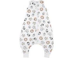 Meyco Baby Animal baby winter slaapoverall jumper - multicolour - 104cm - 2.0 TOG