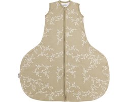 Meyco Baby Branches Baby Slaapzak Heupdysplasie - Sand - 70cm - 0.5 TOG